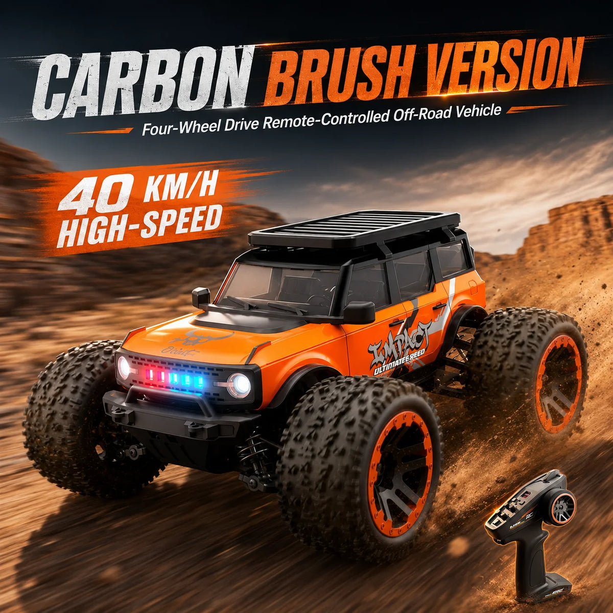 ZNLYRION SG201MAX Pro 4WD Remote Control Off Road RC Truck