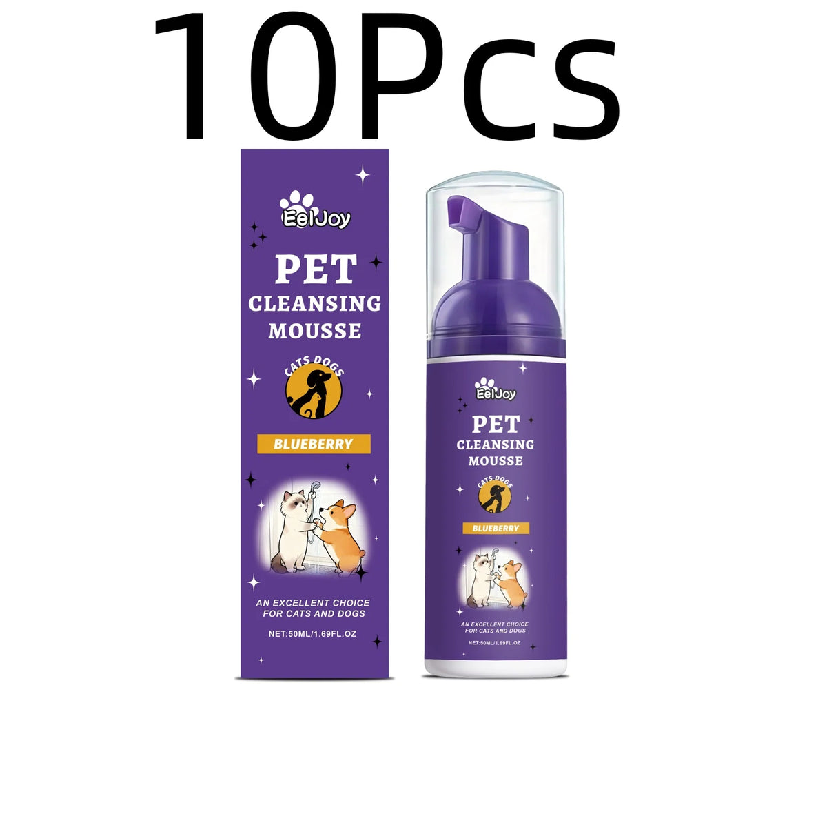 EelJoy Pet Grooming Foam For Deep Cleansing And Odor Care