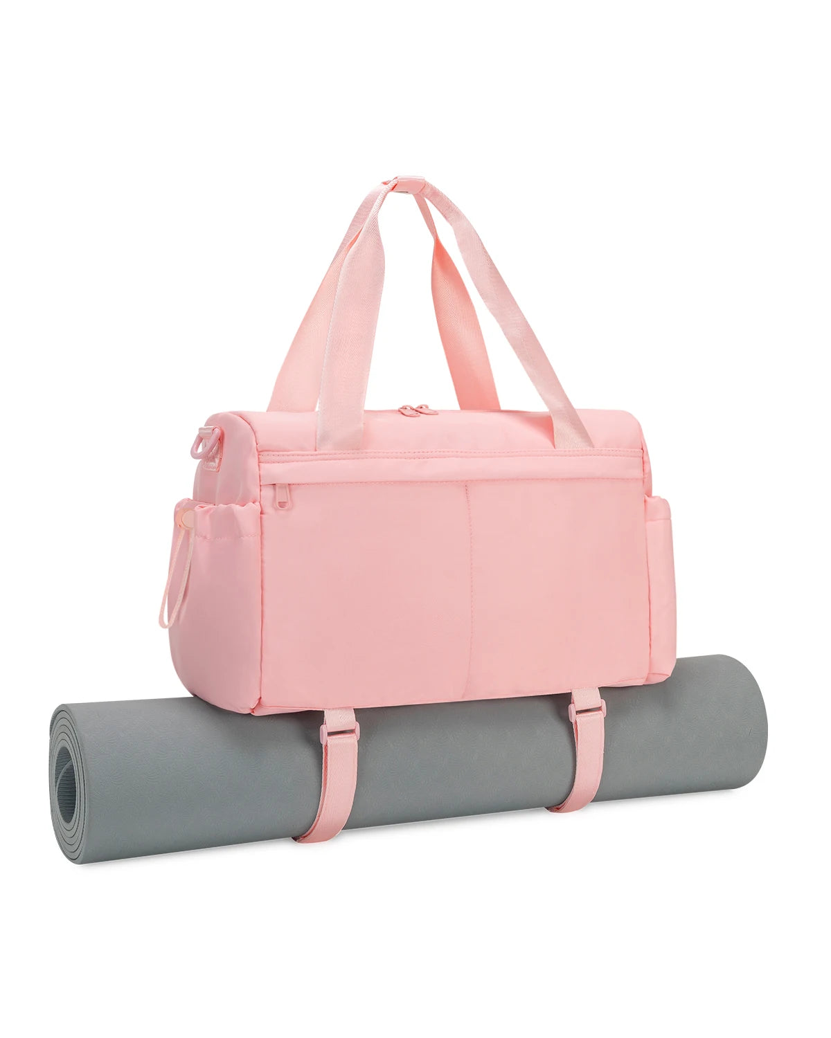 Lightweight Gym Duffle With Yoga Mat Holder And Wet Pocket