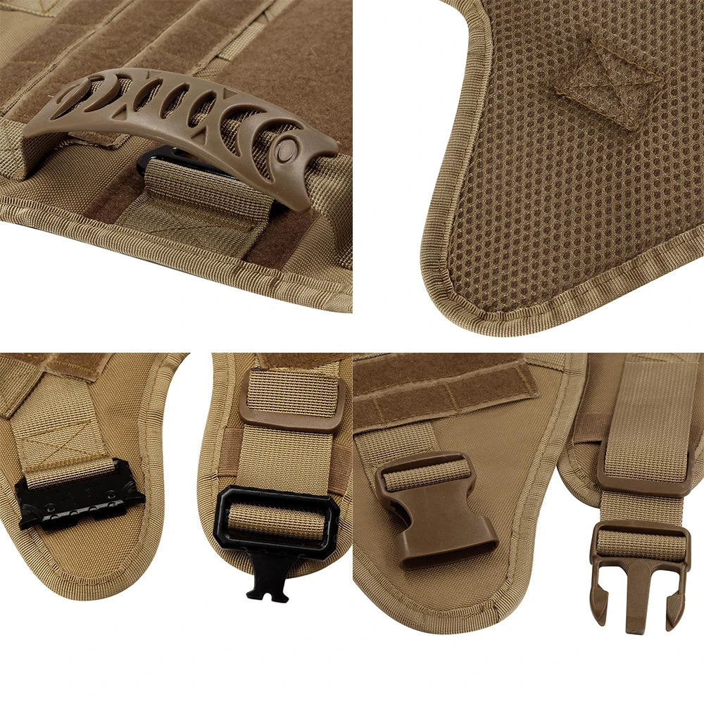 Petravel Nylon Dog Harness And Leash Set With Quick Release