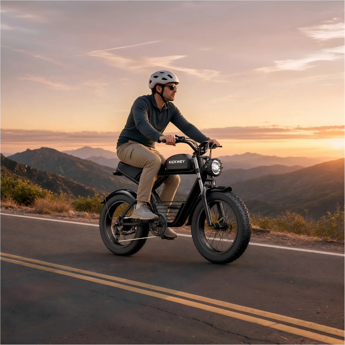 Kickwey K7 3000W Off Road Fat Tire Electric Bicycle