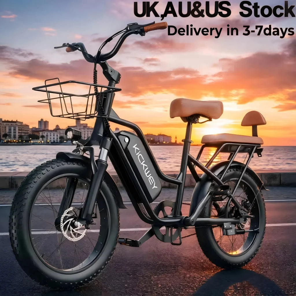 Kickwey LD20 Fat Tire Electric Bike With Reliable Performance