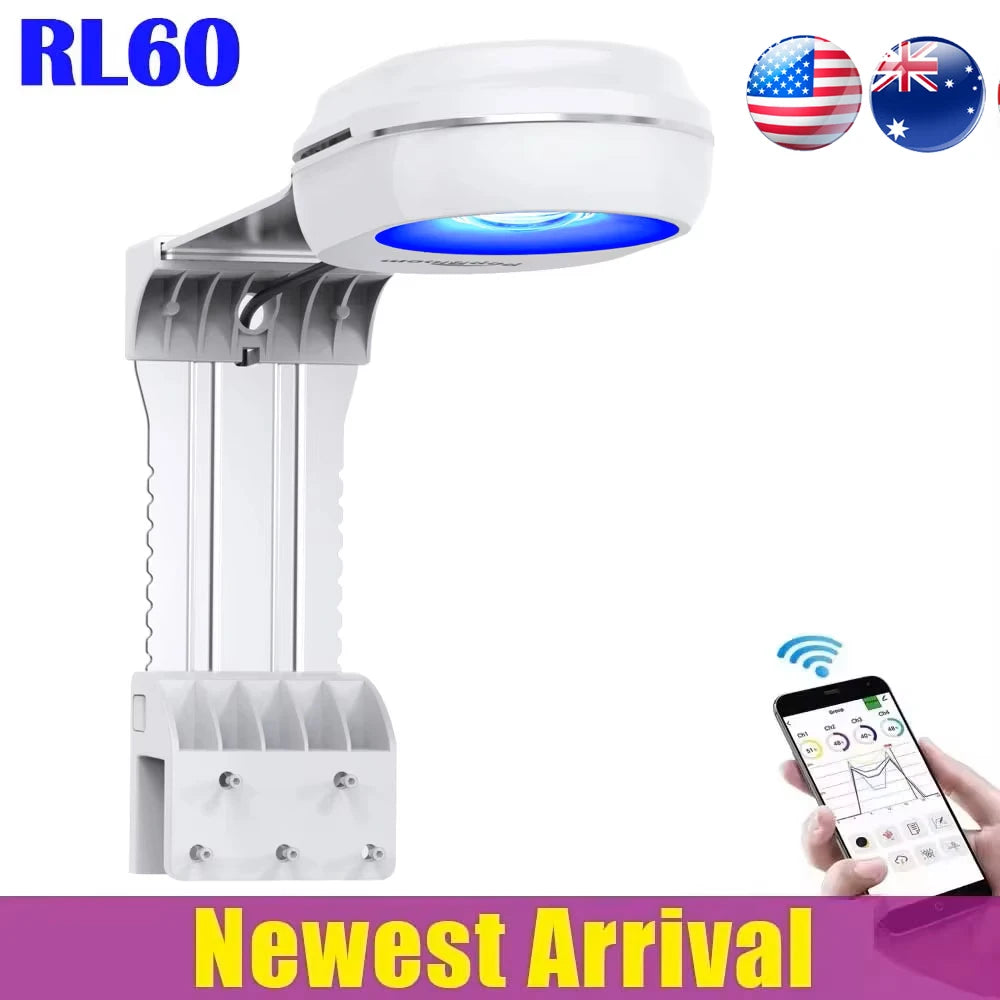 PopBloom WiFi Reef Aquarium LED Light For Saltwater Tanks