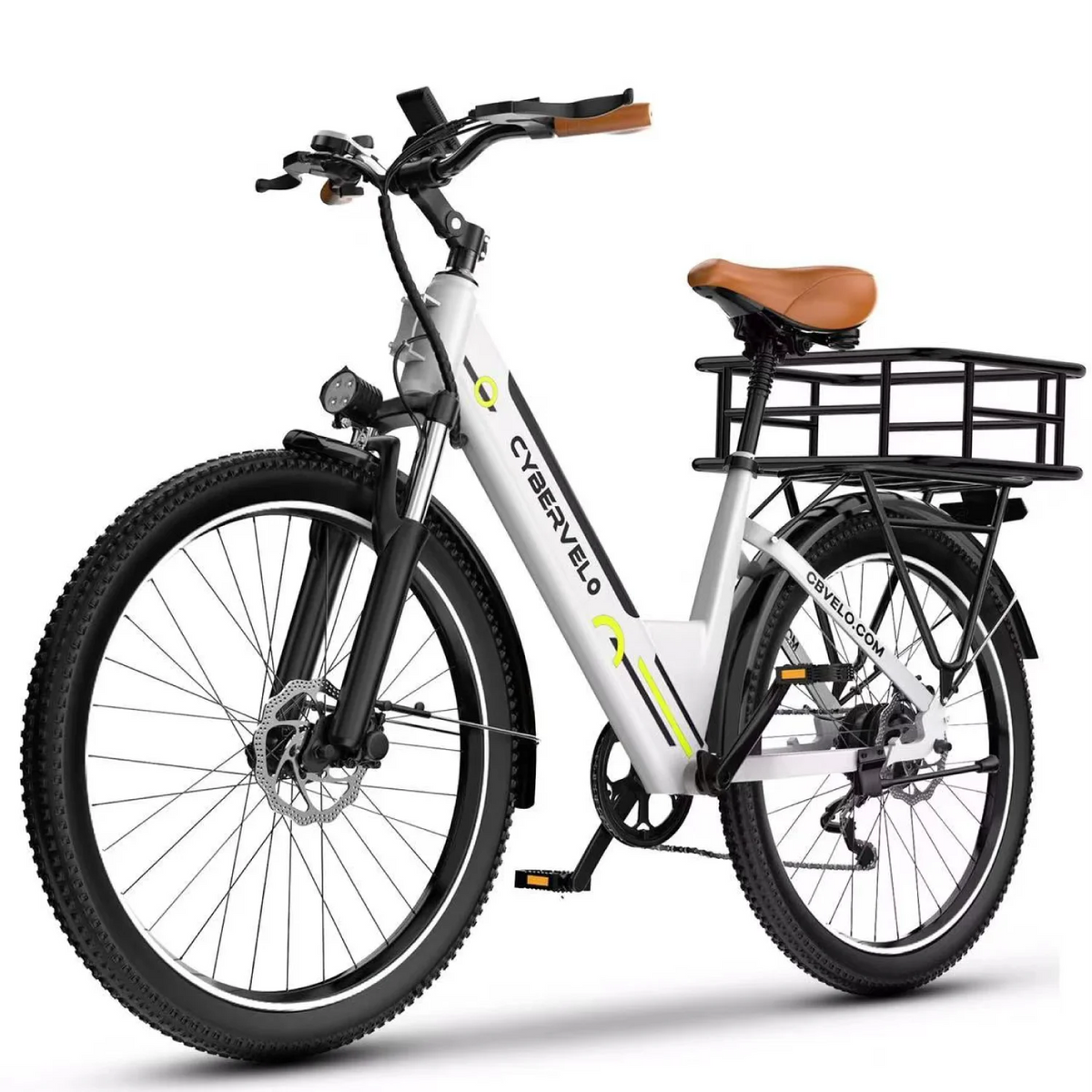 Cybervelo 1000W Peak Electric Bike With Removable Battery