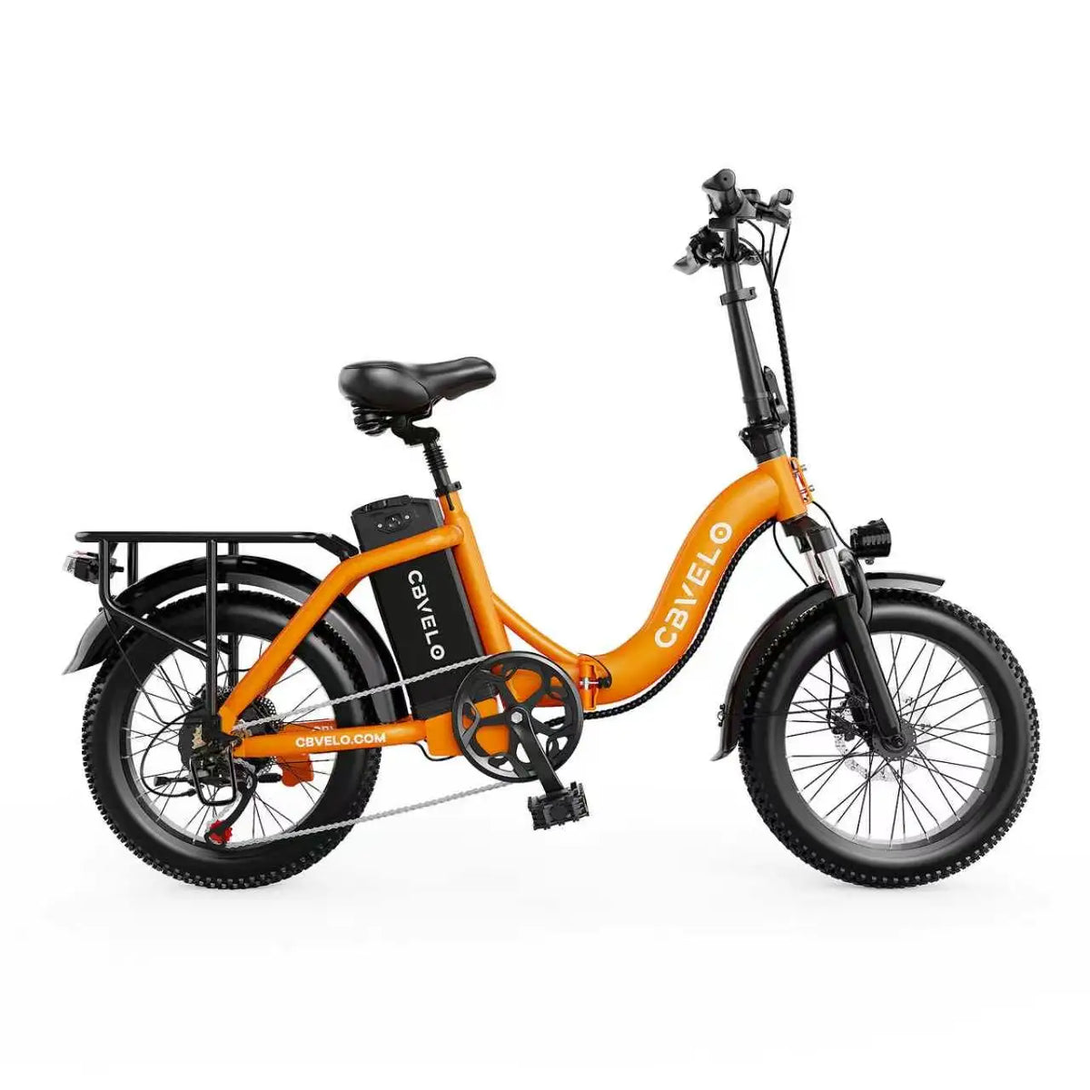 Cybervelo 1000W Foldable Fat Tire Electric Bike Mars700