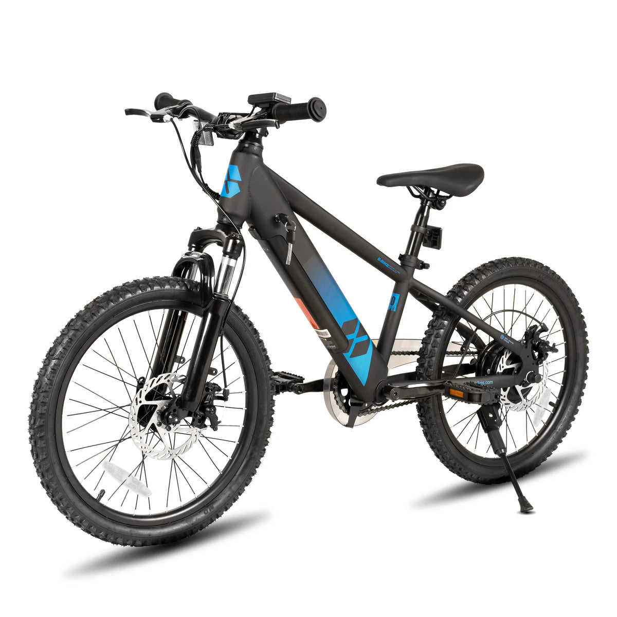JOYSTAR Electric Mountain Bike for Kids 20" Boys Girls Teens Ages 7+ with Removable Battery 250W Motor And Disc Brakes