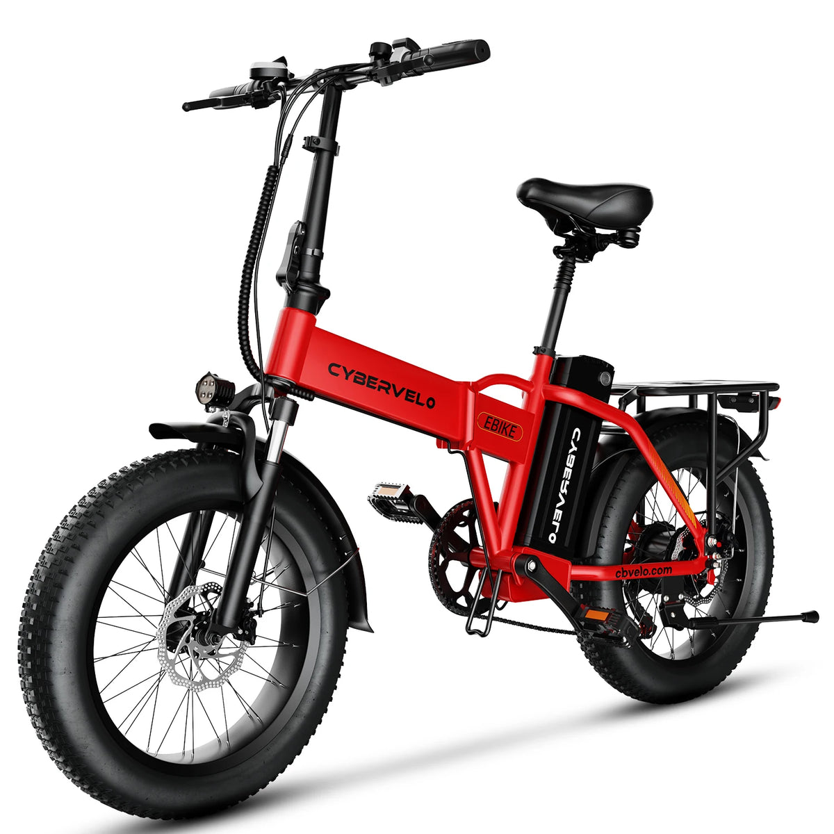 Cybervelo 1000W Foldable Fat Tire Electric Bike Mars700