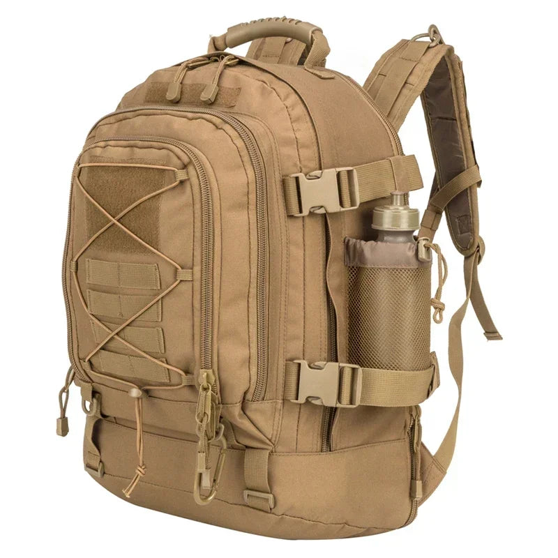 LQARMY Military Tactical Backpack With Molle System For Outdoor Hiking