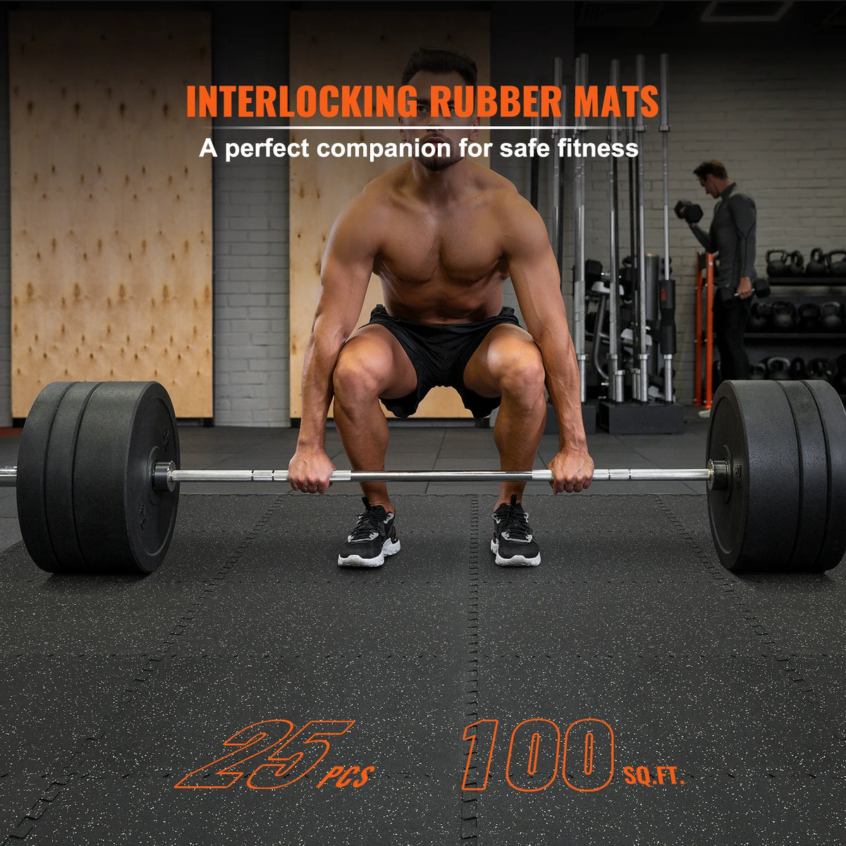 SucceBuy Interlocking Exercise Mats For Home Gym And Fitness
