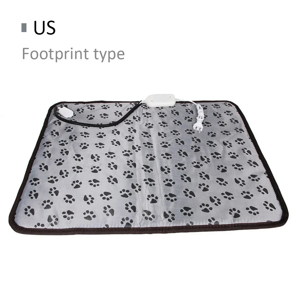Waterproof Pet Heating Blanket Warm Winter Cat Dog Bed Mat