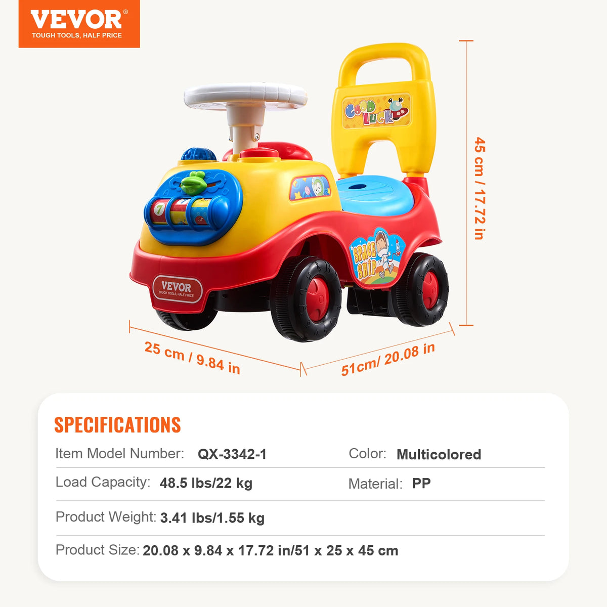 SucceBuy Toddler Ride On Push Car Sit to Stand Kids Ride On Toy Car W/ Music Steering Wheel Seat Storage for Toddlers Ages 1-3