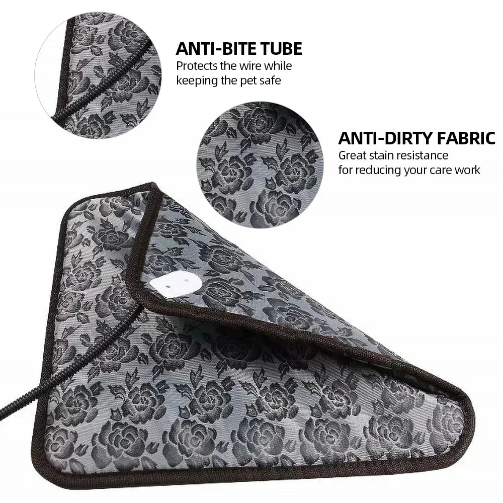 Waterproof Pet Heating Blanket Warm Winter Cat Dog Bed Mat
