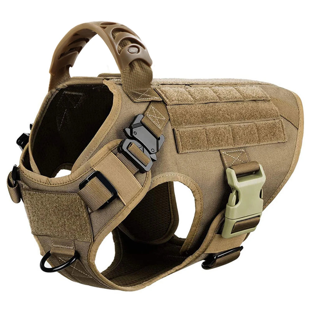 Petravel Nylon Dog Harness And Leash Set With Quick Release