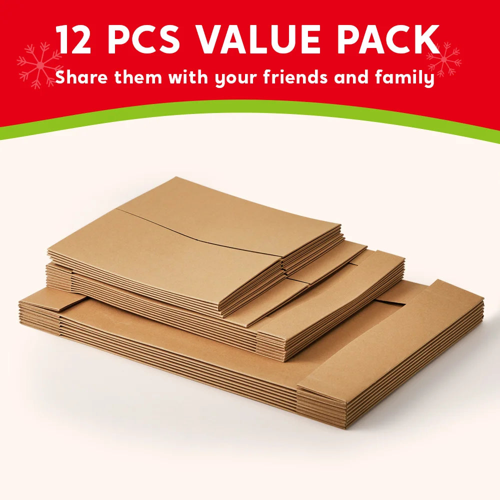 Joyfy Premium Cardboard Gift Boxes With Secure Lids For Presents