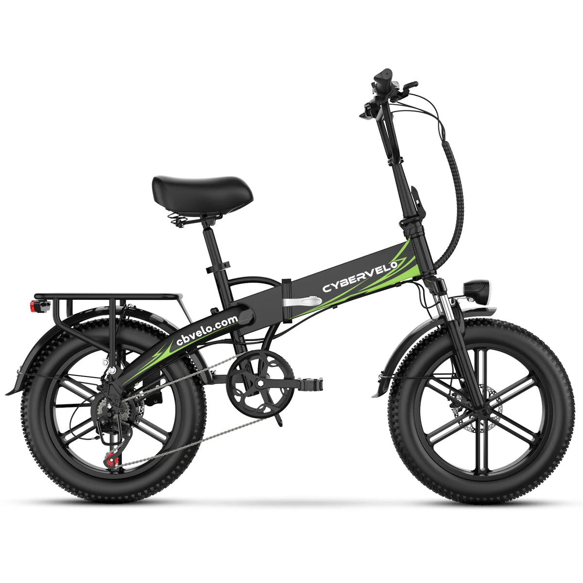 Cybervelo 1000W Foldable Fat Tire Electric Bike Mars700