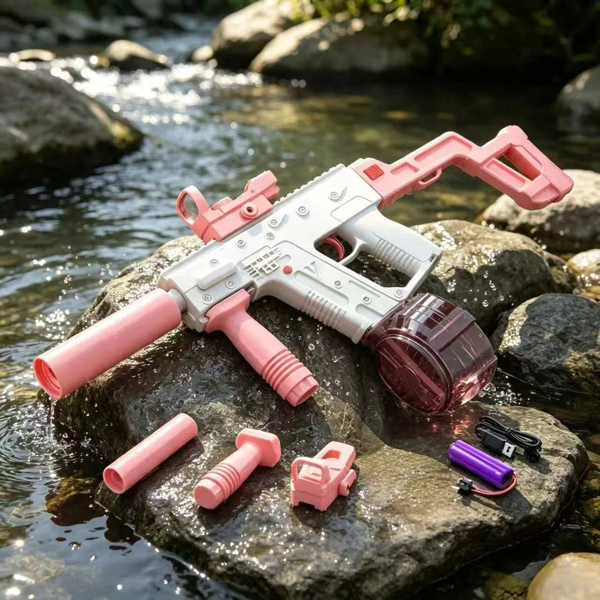 2Pcs Fun, High-Quality, Large-Capacity Water Guns for Kids and Adults, Suitable for Boys, Girls, and Adults, Summer Fun Toys, Suitable for Pool/Beach/Outdoor Settings, Birthday Gift