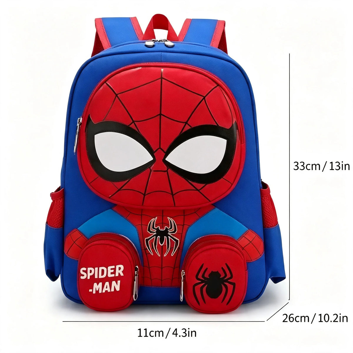 Mesuca 3D Spider Kids Backpack for Kindergarten and Daily Travel