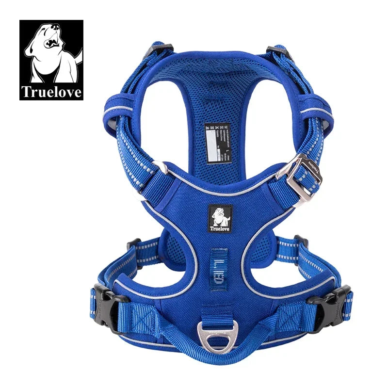 Truelove Adjustable Padded Dog Harness With Reflective Nylon