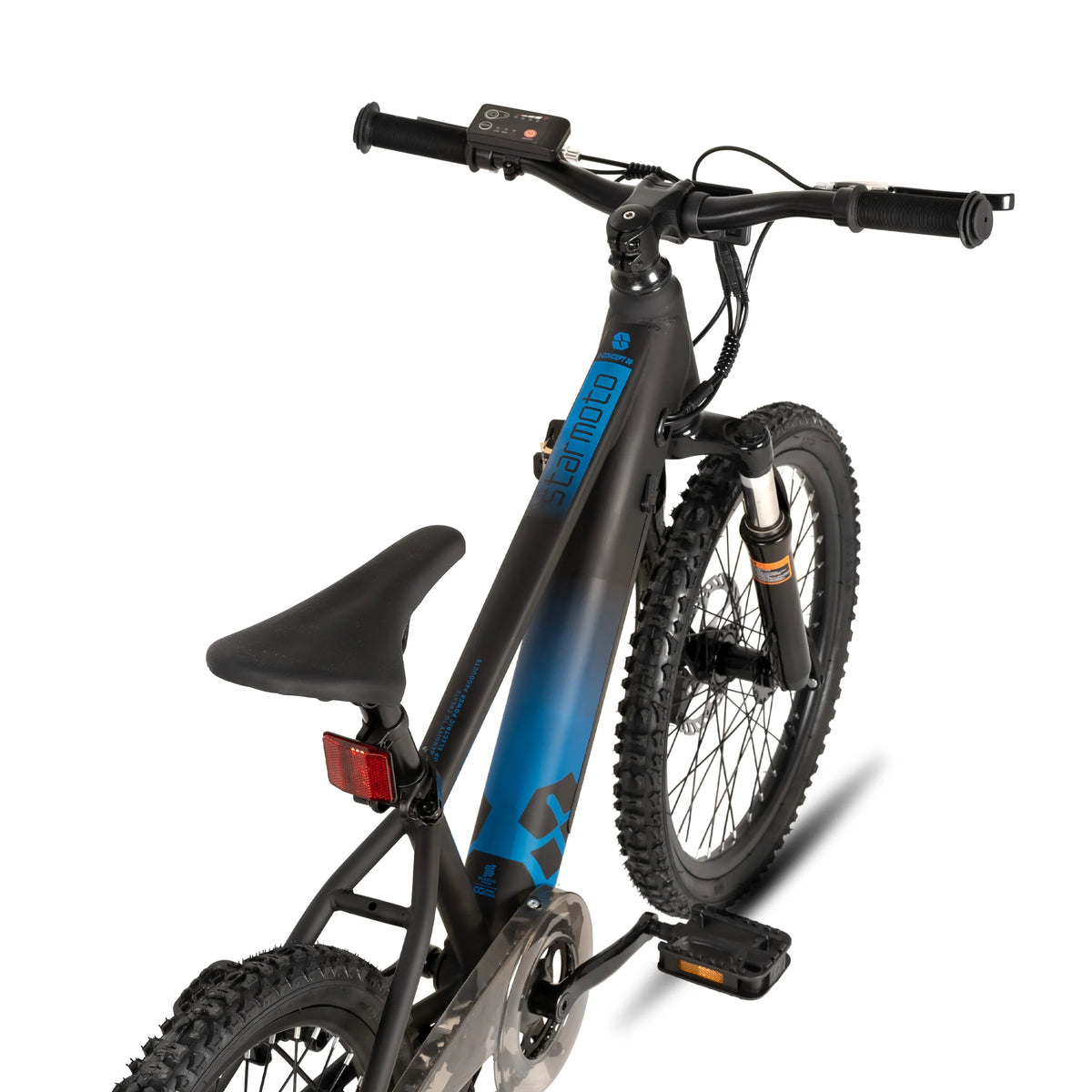JOYSTAR Electric Mountain Bike for Kids 20" Boys Girls Teens Ages 7+ with Removable Battery 250W Motor And Disc Brakes