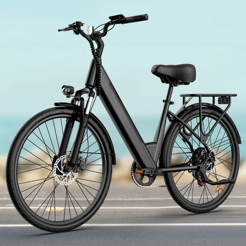 URLIFE E26 Electric Bicycle With Removable Battery And Hydraulic Brakes
