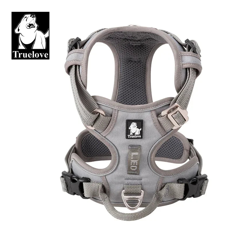 Truelove Adjustable Padded Dog Harness With Reflective Nylon