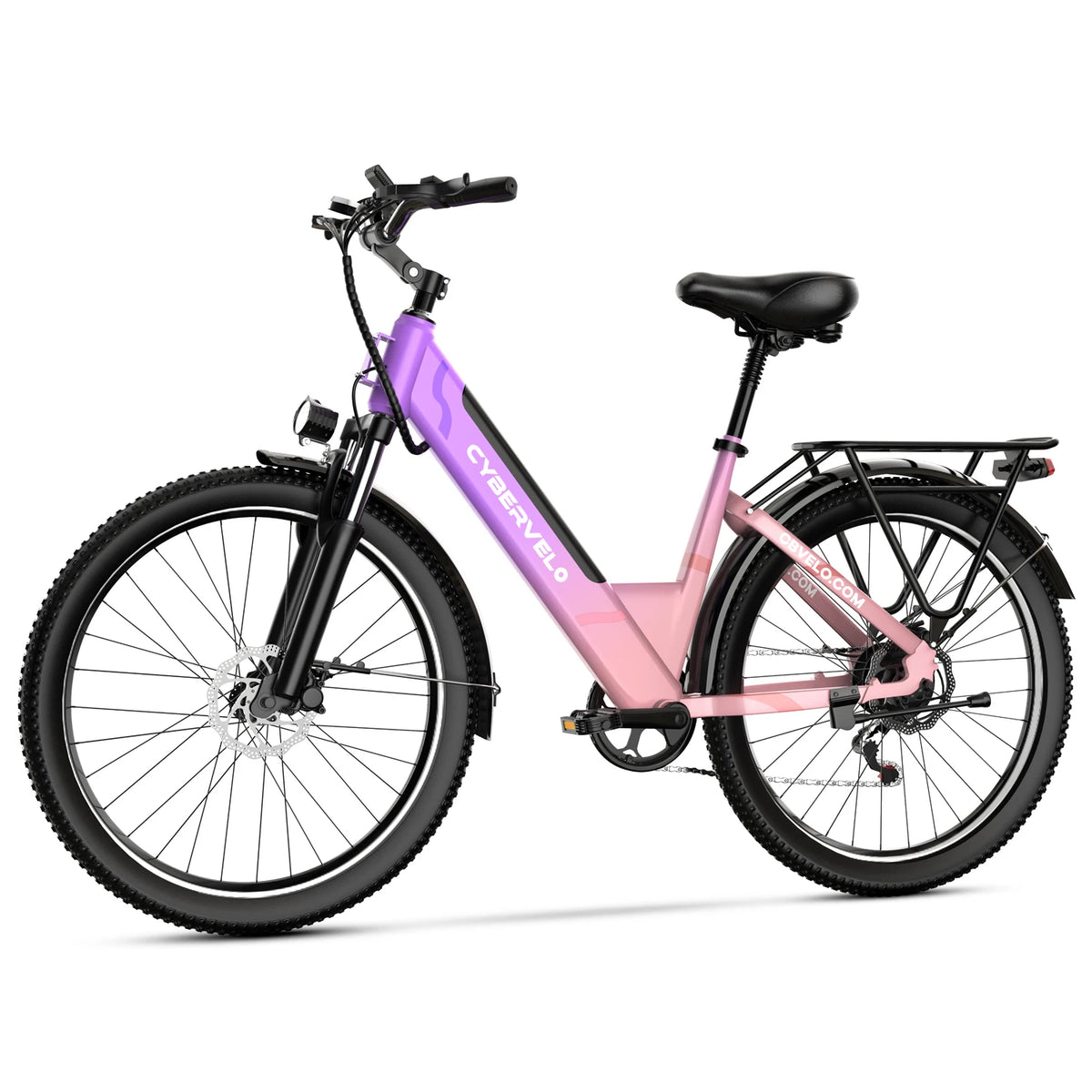 Cybervelo 1000W Peak Electric Bike With Removable Battery