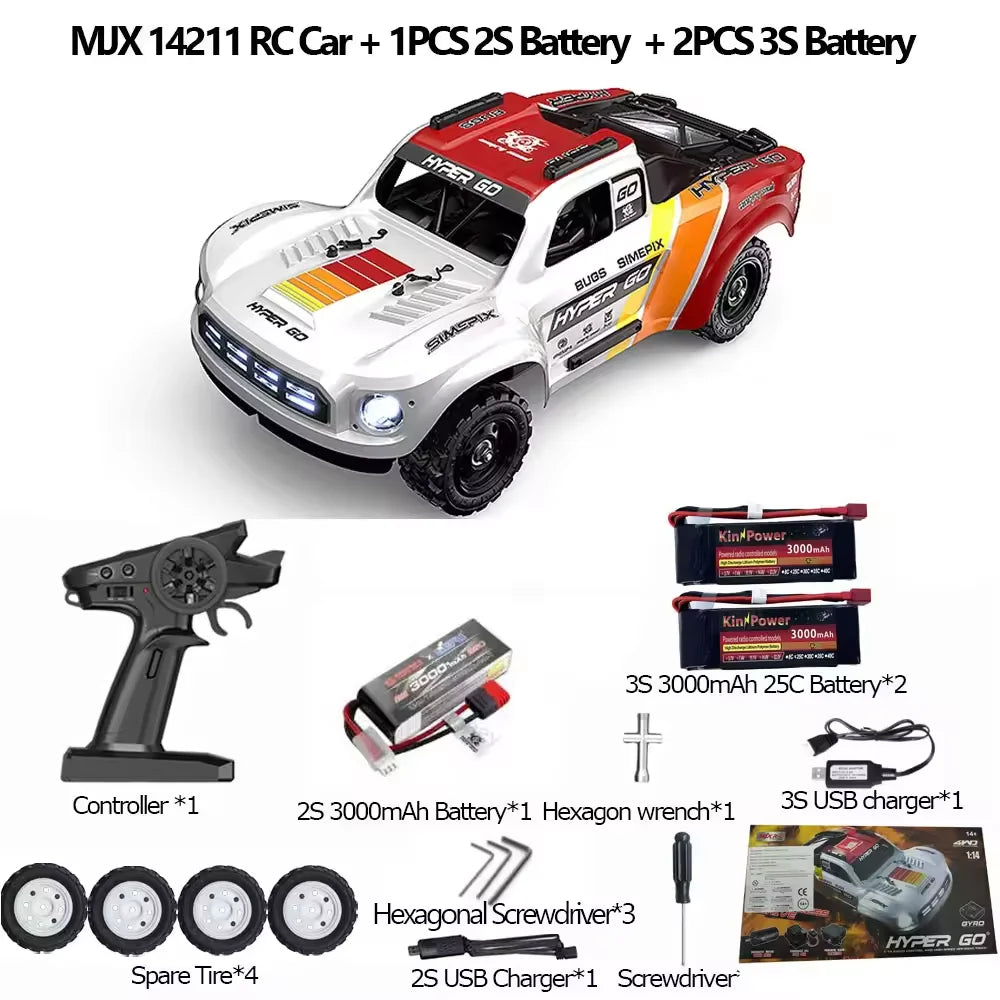Jyscend MJX Hyper Go Brushless 4WD Remote Control Racing Truck