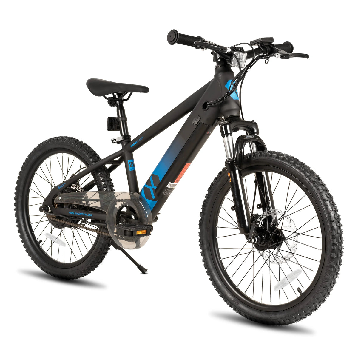 JOYSTAR Electric Mountain Bike for Kids 20" Boys Girls Teens Ages 7+ with Removable Battery 250W Motor And Disc Brakes