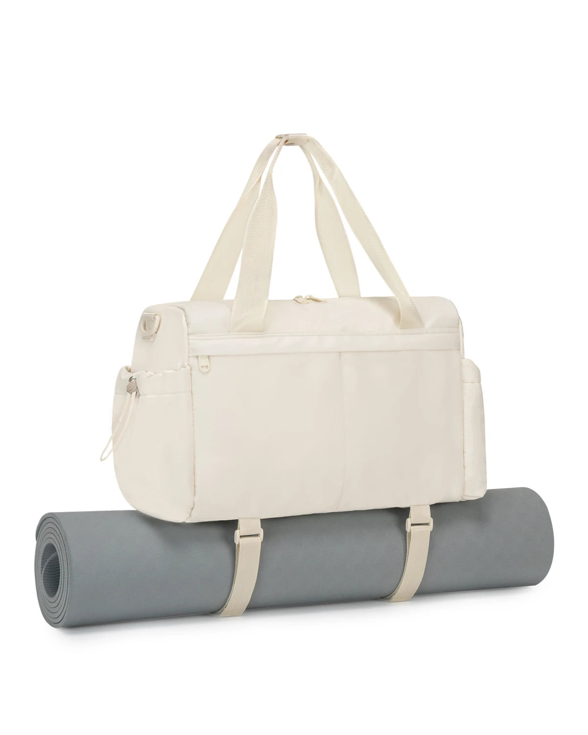 Lightweight Gym Duffle With Yoga Mat Holder And Wet Pocket