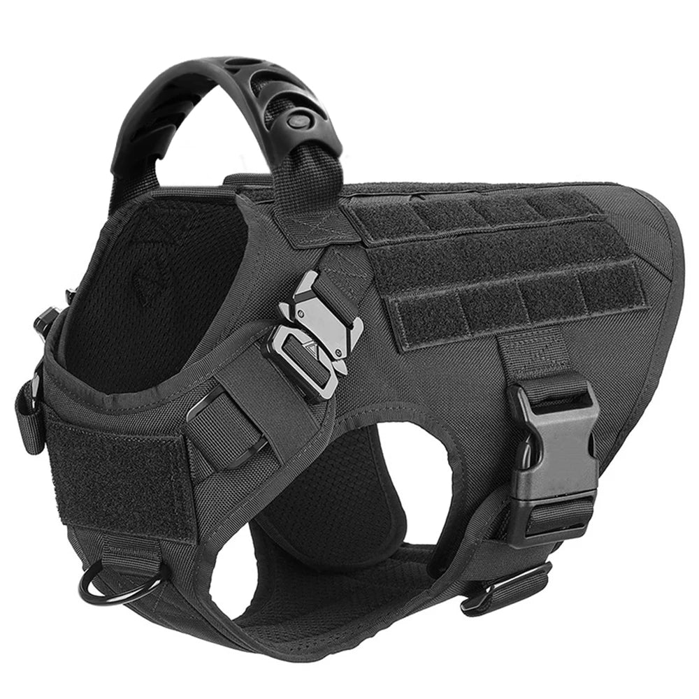 Petravel Nylon Dog Harness And Leash Set With Quick Release