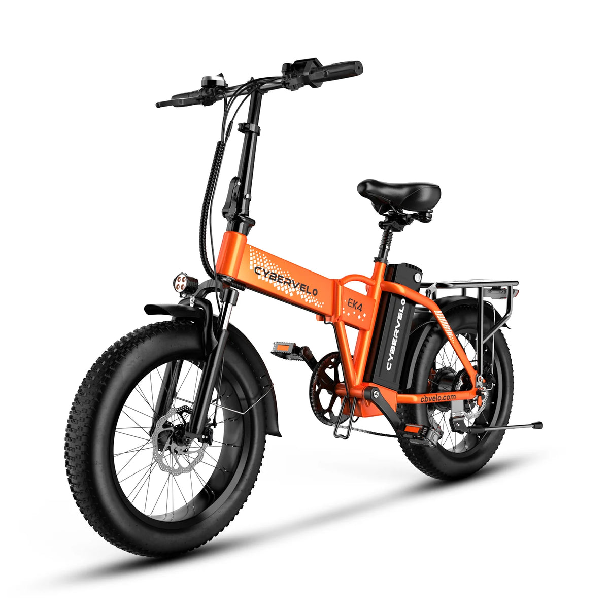 Cybervelo 1000W Foldable Fat Tire Electric Bike Mars700