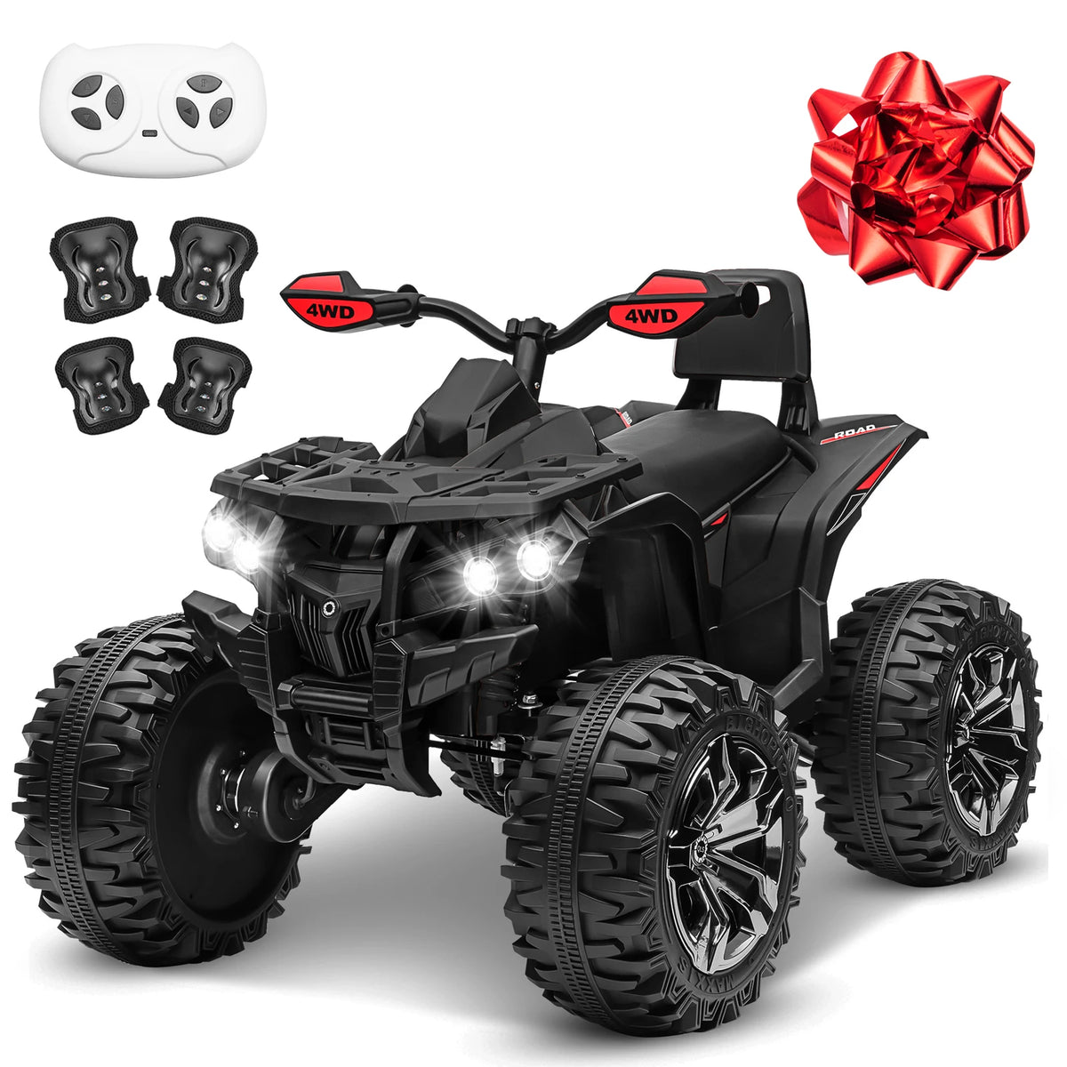 Joyracer Kids Electric ATV Ride On With Remote Control