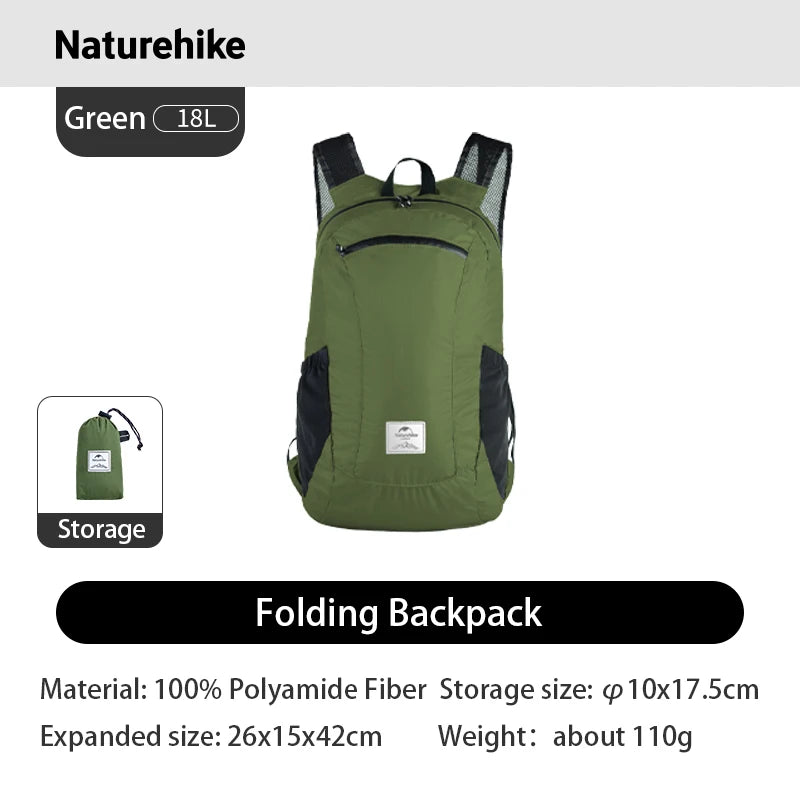 Naturehike Lightweight Waterproof Hiking Backpack for Travel and Trekking