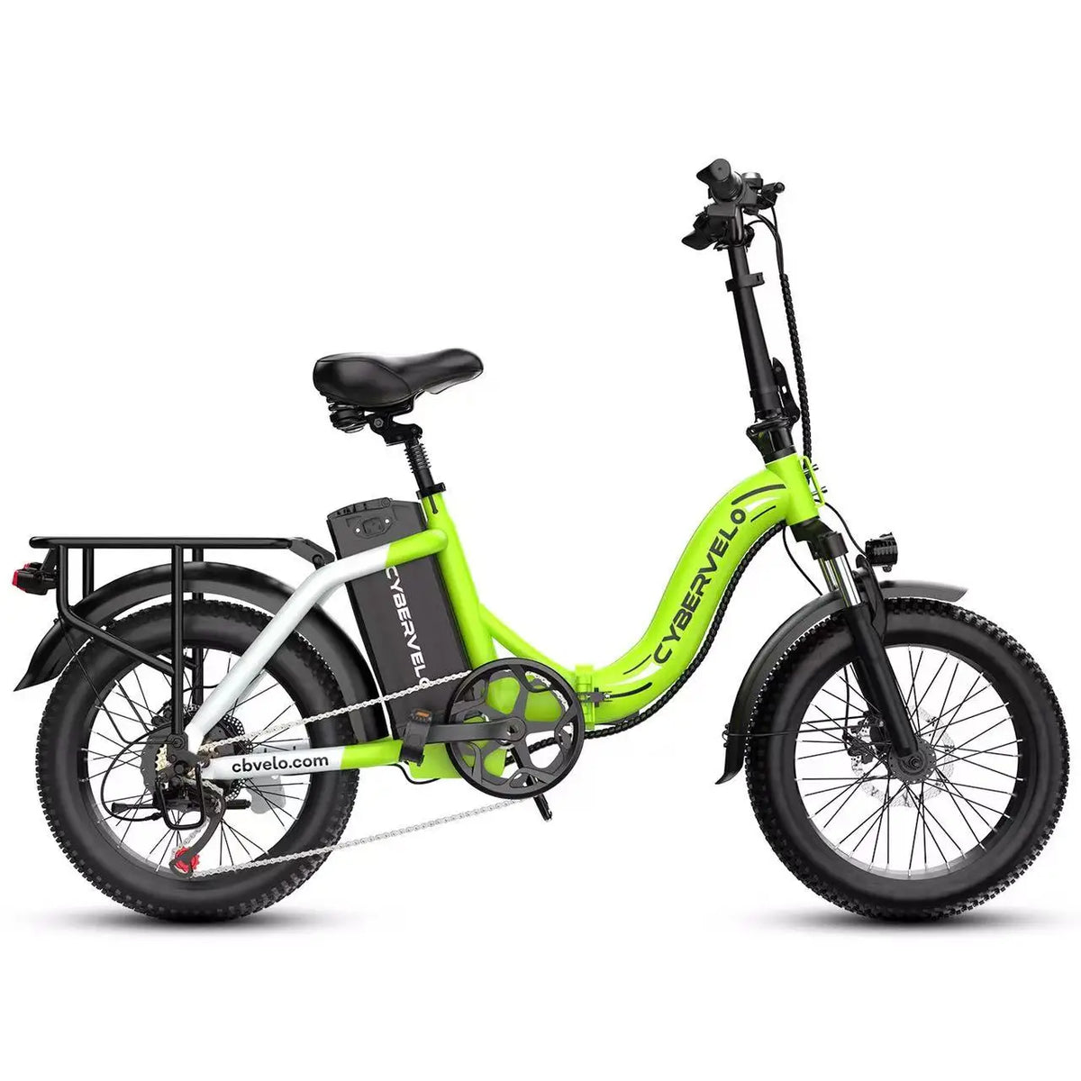 Cybervelo 1000W Foldable Fat Tire Electric Bike Mars700