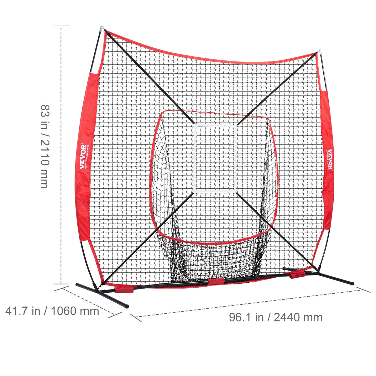 SucceBuy Baseball Training Net For Hitting Batting Catching Pitching