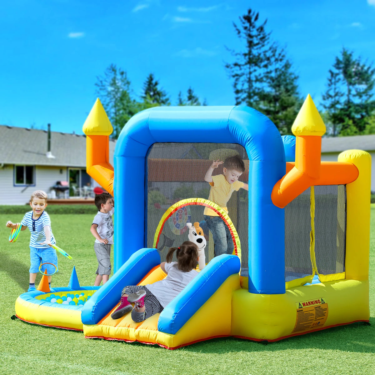 9 Models Bouncy Castles Of Children Outdoor Inflatable Castles Air Bounce House Inflatable Bouncers Kids Soft Play Set Outdoor Play Grounda