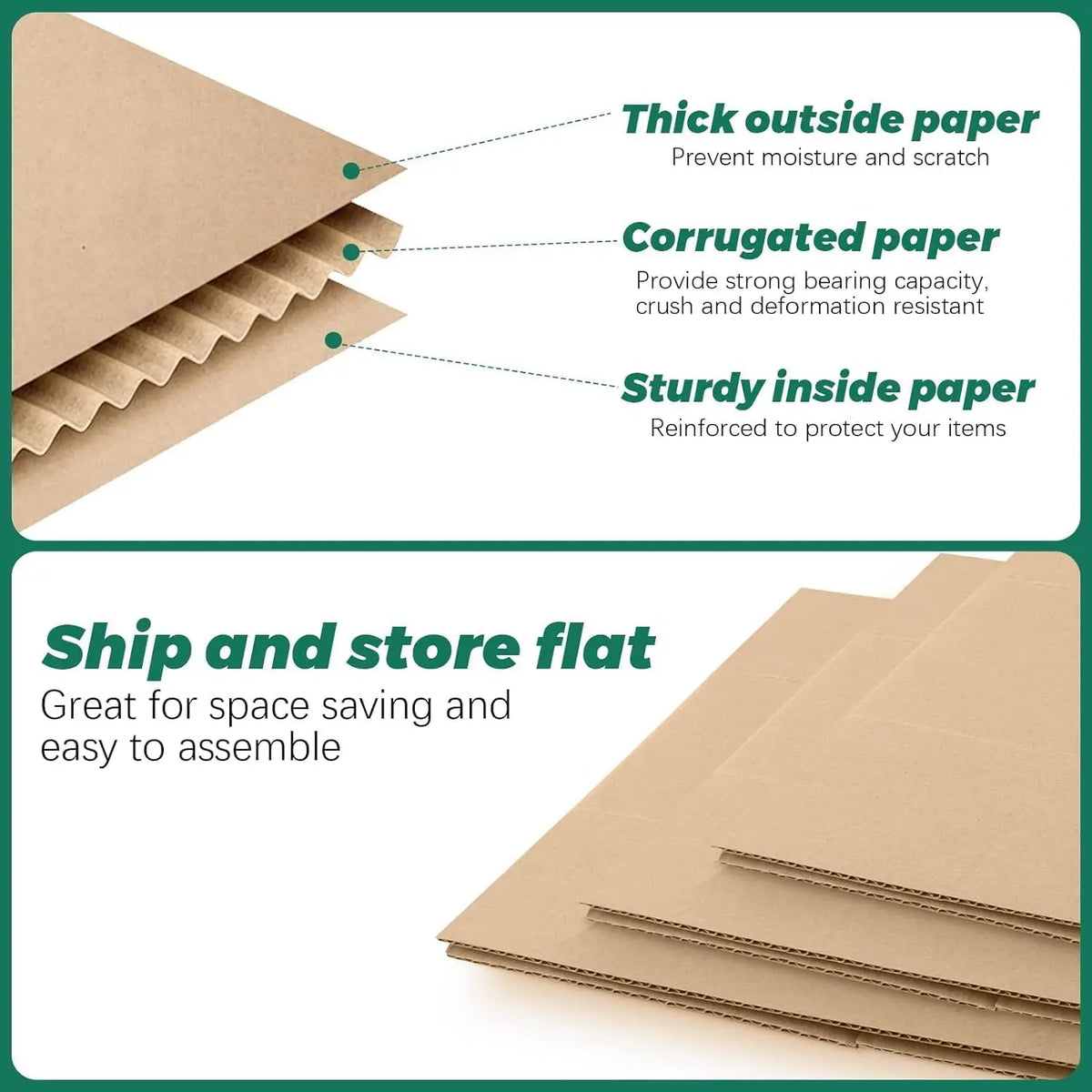 Sturdy Kraft Cardboard Boxes For Shipping And Secure Packaging