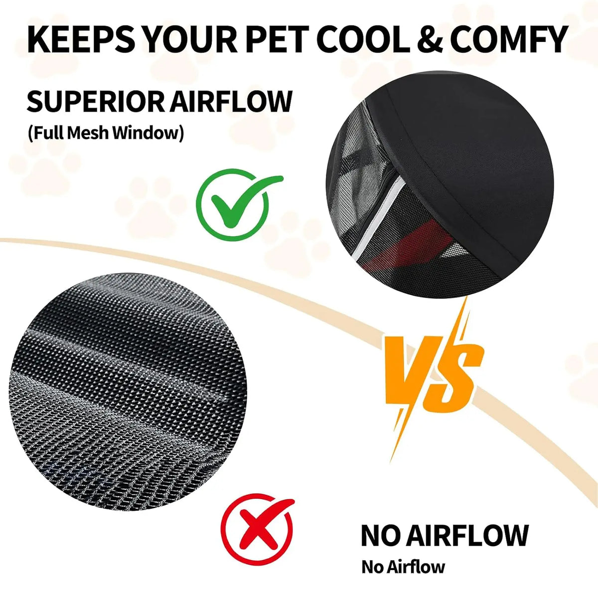Heavy Duty Foldable Dog Stroller Featuring Mesh Ventilation