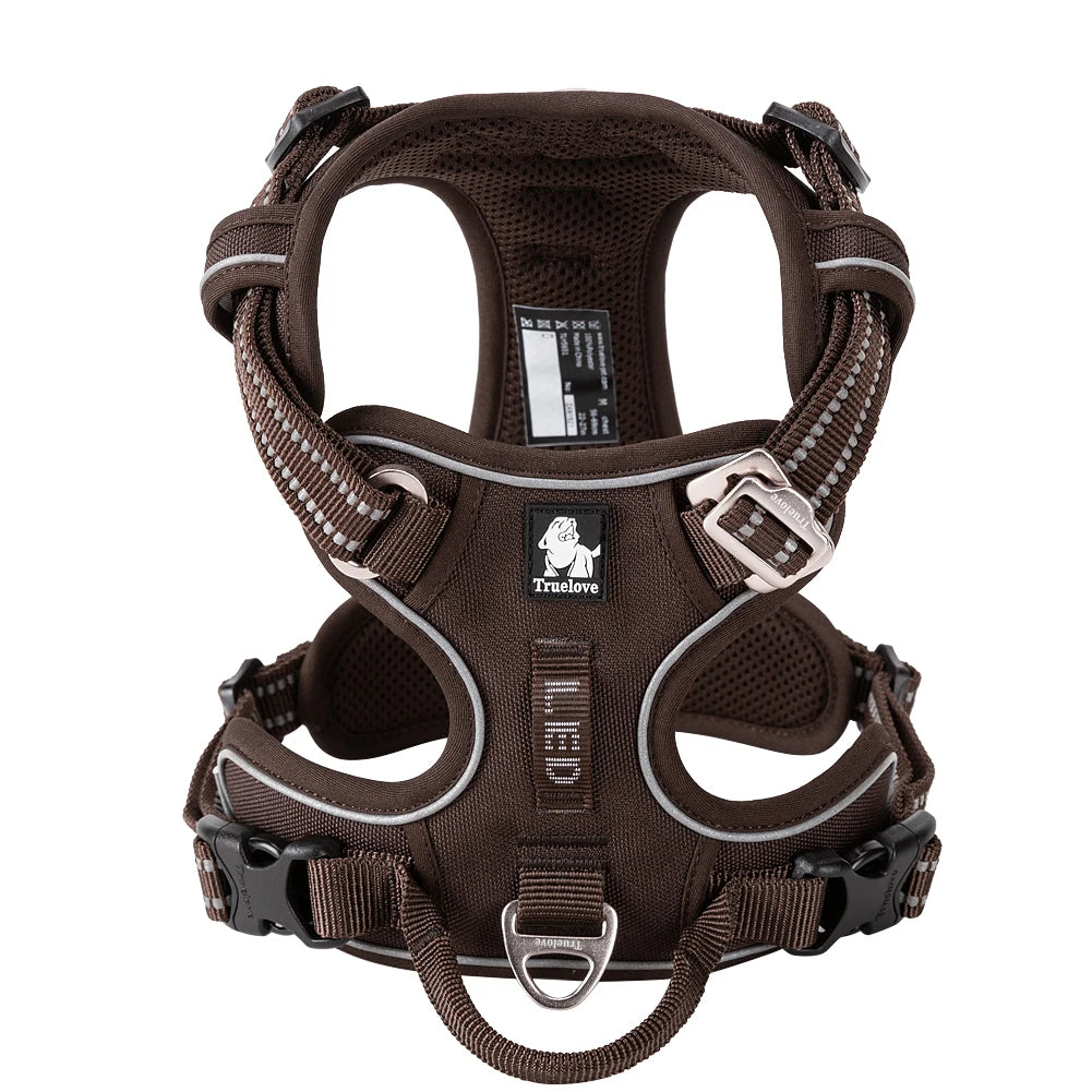 TrueLove Reflective Adjustable No Pull Dog Training Harness Vest