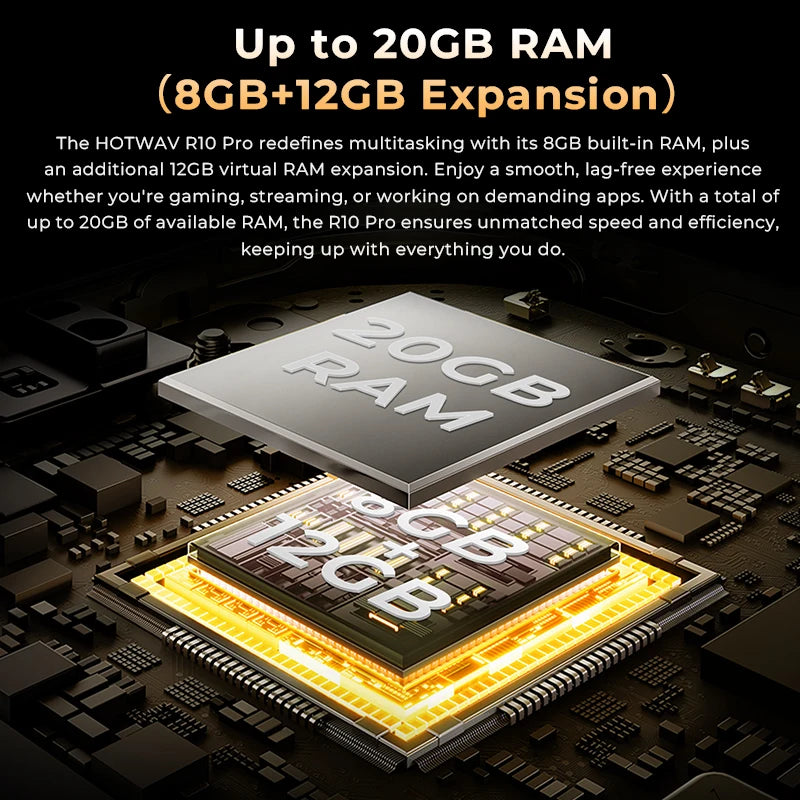 Hotwav R10 Pro Rugged Tablet Android 14 Octa Core 4G