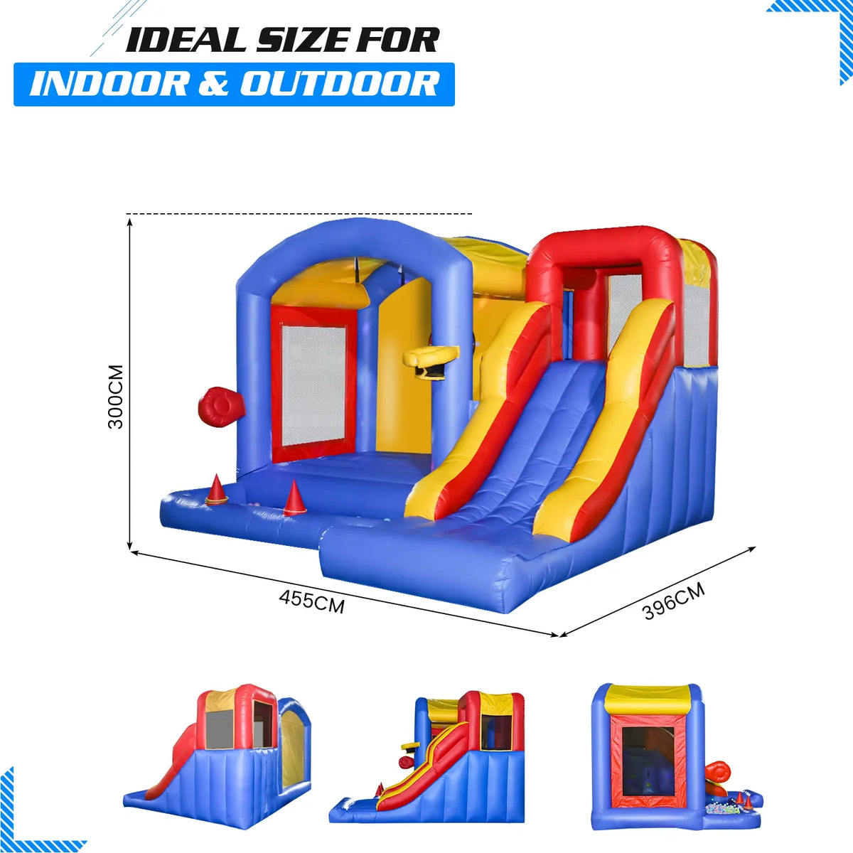 9 Models Bouncy Castles Of Children Outdoor Inflatable Castles Air Bounce House Inflatable Bouncers Kids Soft Play Set Outdoor Play Grounda