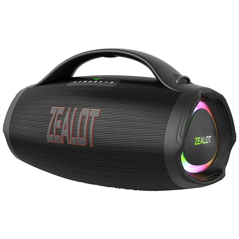 Zealot Portable Bluetooth Speaker 160W Wireless Waterproof Outdoor Audio