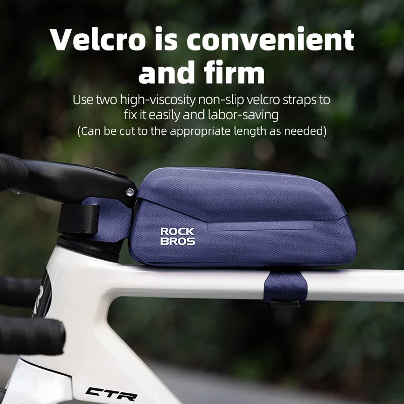 Rockbros Magnetic Waterproof TPU Top Tube Bag Bicycle Frame Pouch