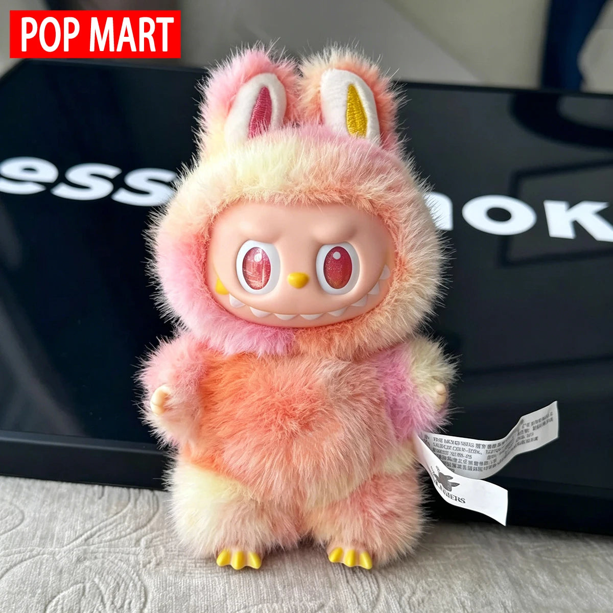POP MART Labubu Plush Doll Collectible Figure Gift for Fans