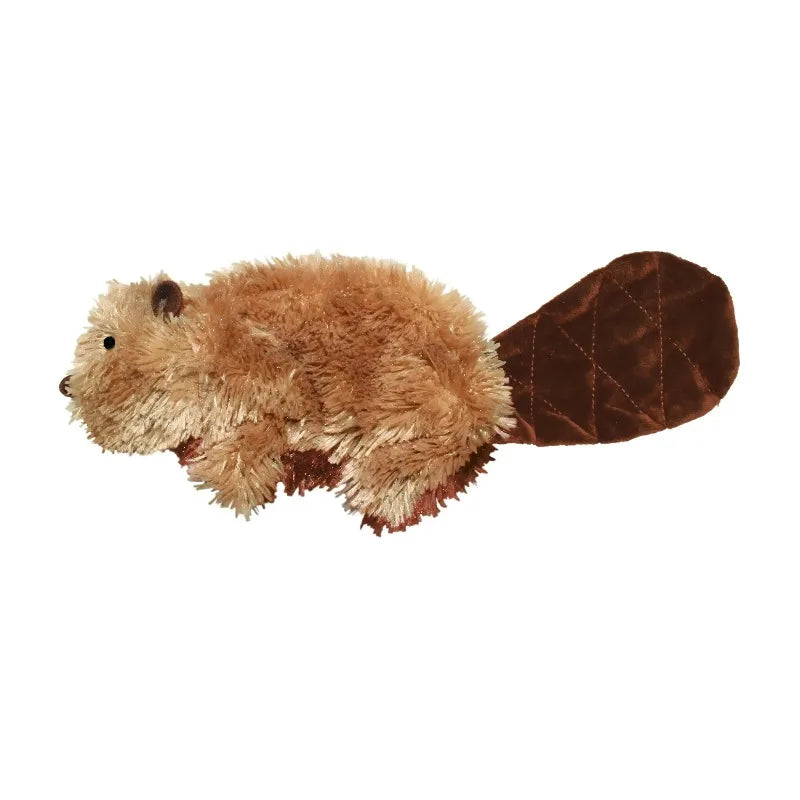 Premium Fleece Plush Squeaky Beaver Dog Toy For Pets