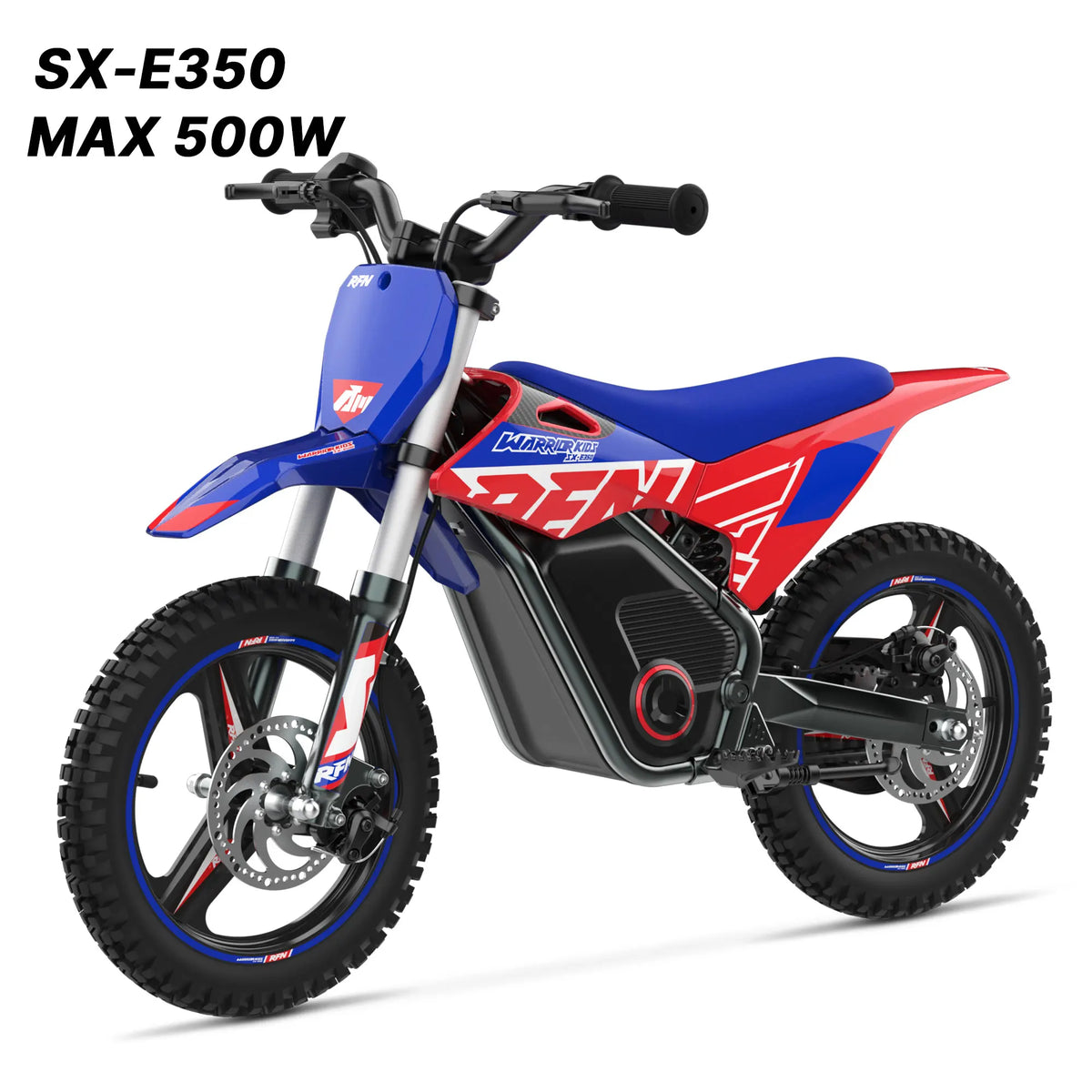 RFN Warrior Kids Electric Dirt Bike | Kids Electric Off-Road Motorcycle | Speed Ride |Multi-Speed,Outdoor Ride for Age 3-8
