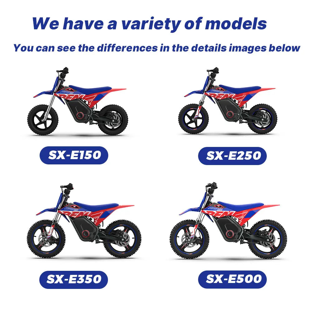 RFN Warrior Kids Electric Dirt Bike | Kids Electric Off-Road Motorcycle | Speed Ride |Multi-Speed,Outdoor Ride for Age 3-8