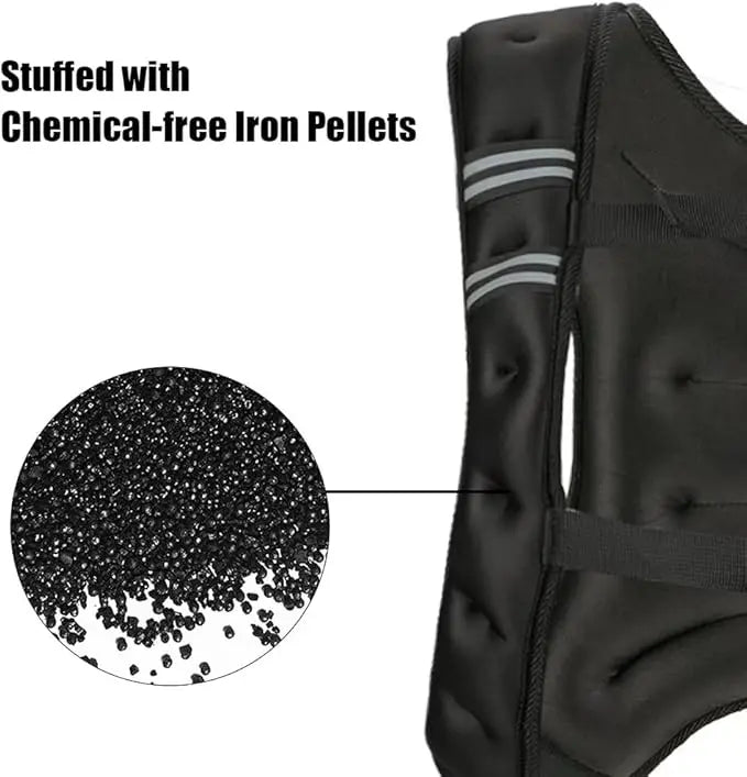Adjustable Weighted Vest for Strength Training and Cardio Workouts