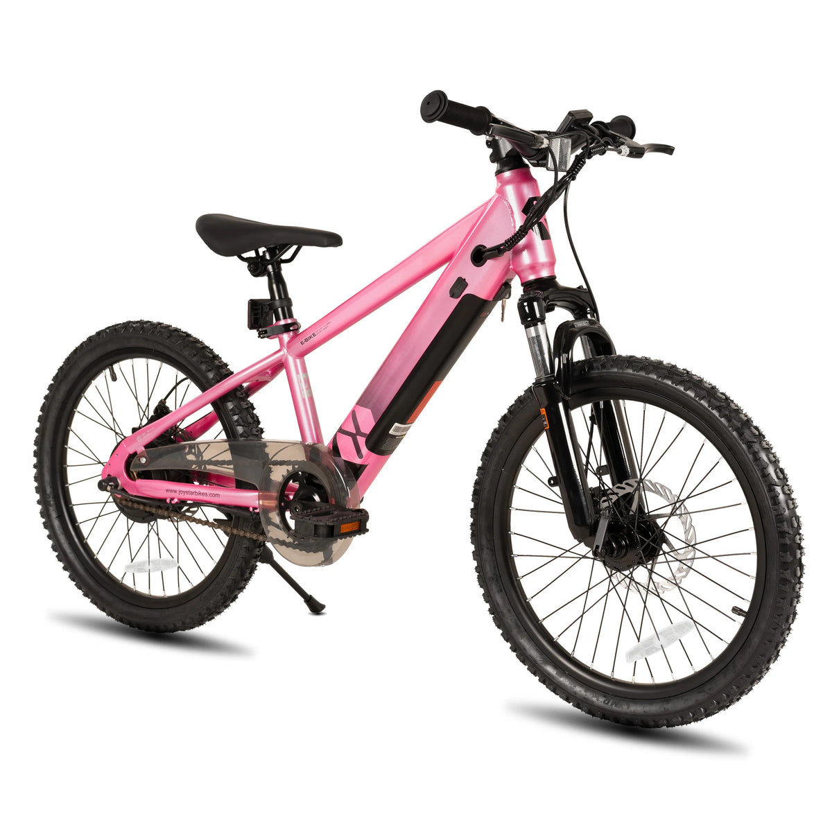JOYSTAR Electric Mountain Bike for Kids 20" Boys Girls Teens Ages 7+ with Removable Battery 250W Motor And Disc Brakes