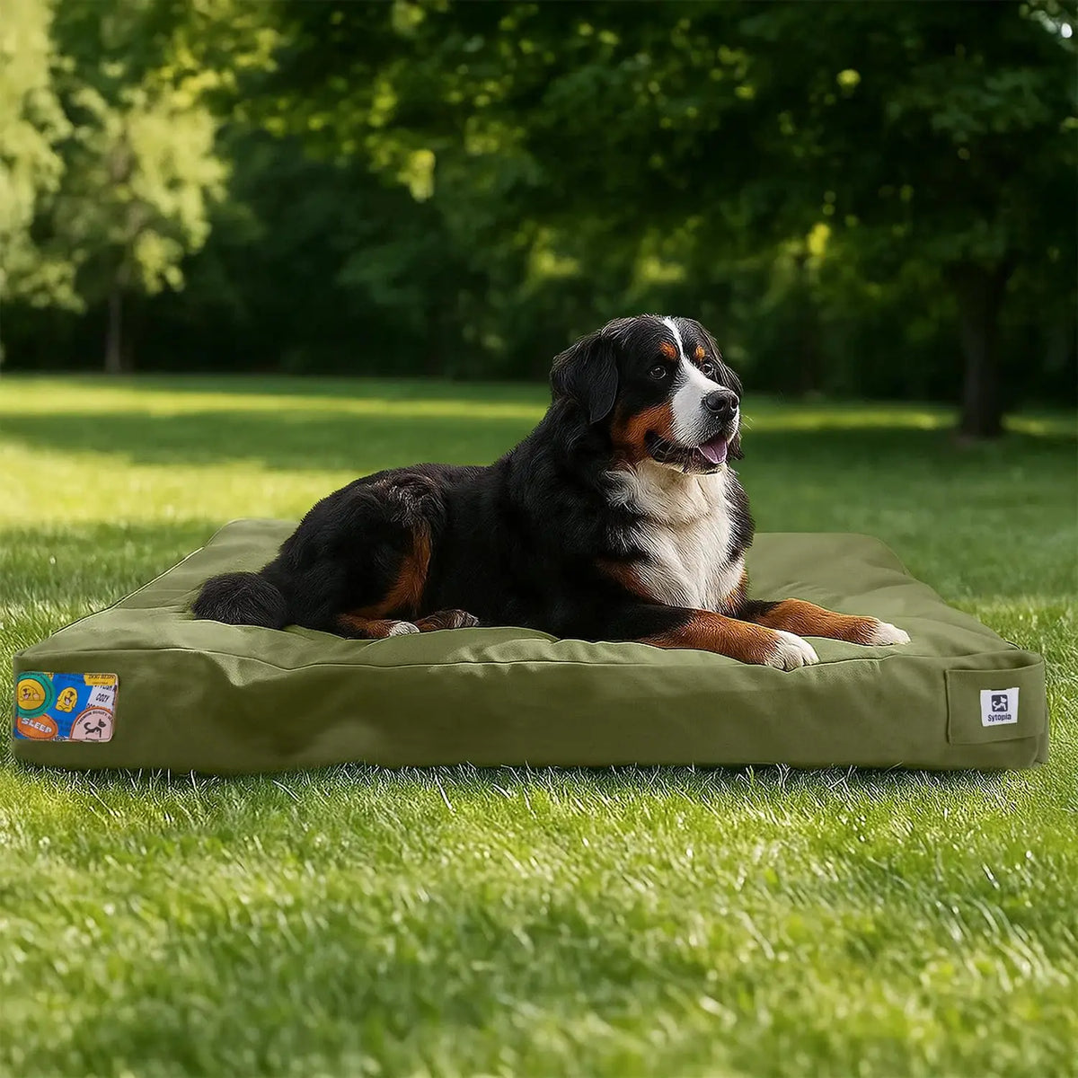 Durable Indestructible Canvas Dog Bed For Indoor And Outdoor Use